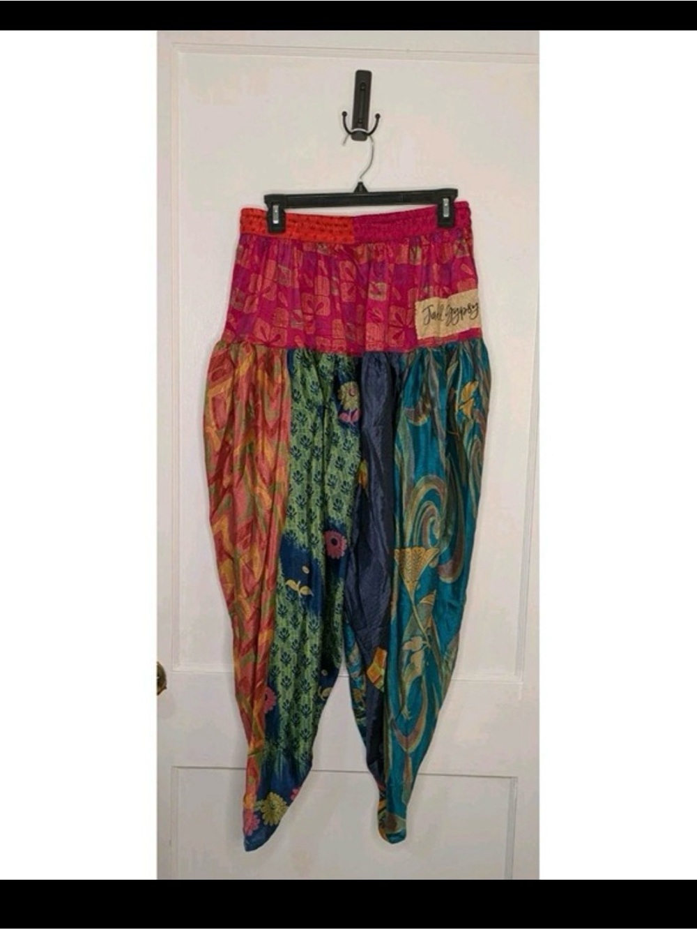 Bohemian Patchwork Harem Pants - Multi